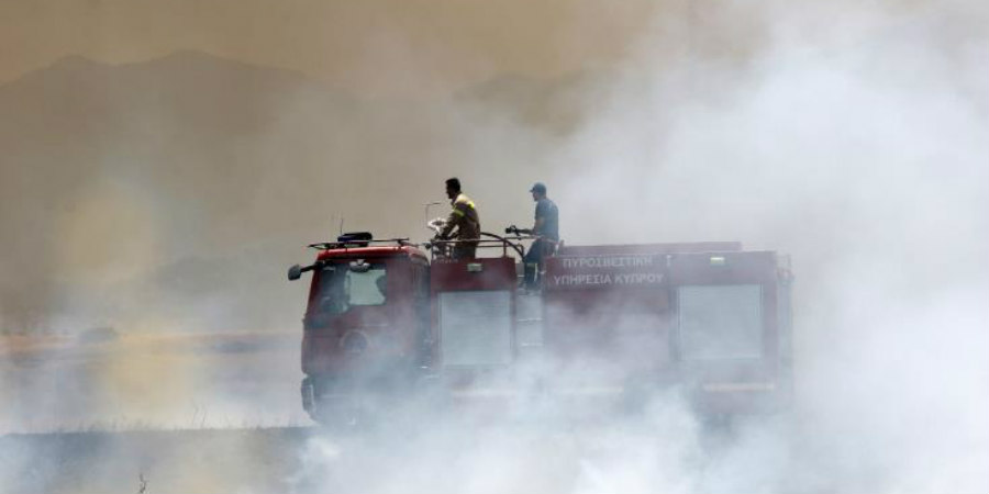 Επ. ΛΕΥΚΩΣΙΑΣ: Υπό πλήρη έλεγχο η δασική πυρκαγιά στην κοινότητα Λύμπια